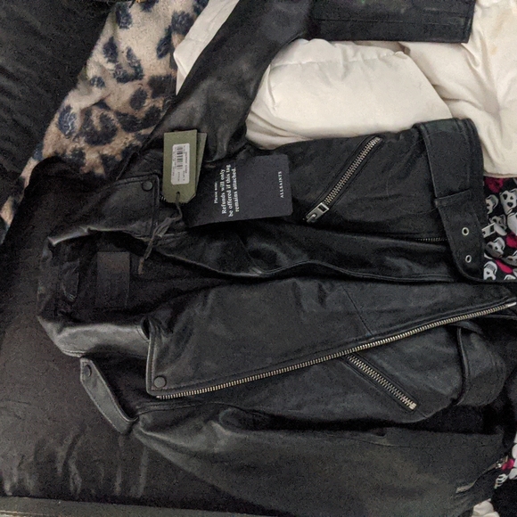 Balfern leather biker jacket - Picture 10 of 11